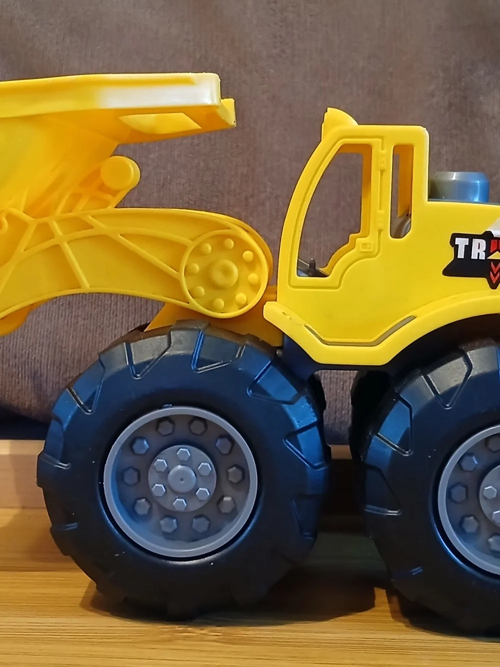 Yellow Kids Dump Truck Toy - TRUCK Brand